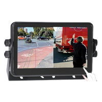 MM7BSD2 7” Touch Screen AI BSD Monitor + DVR + 2 Cam input