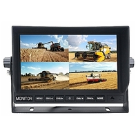 MQ94A  9" AHD 1080P QUAD Monitor  - 4 Camera Input